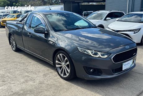 Grey 2016 Ford Falcon Ute Ute Tray XR6 R