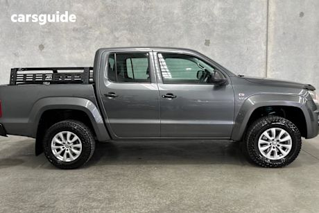 Grey 2019 Volkswagen Amarok Dual Cab Utility V6 Tdi 550 Core