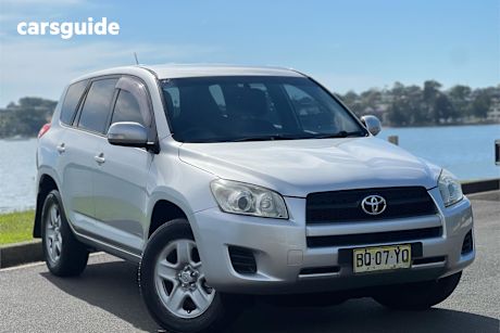 Silver 2008 Toyota RAV4 SUV CV 4X4