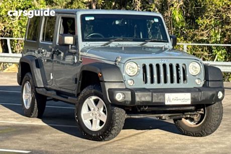 Grey 2015 Jeep Wrangler Softtop Sport (4X4)