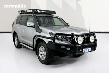 Silver 2017 Toyota Landcruiser Prado Wagon Gxl (4X4)