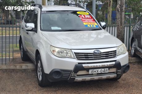 White 2008 Subaru Forester Wagon X
