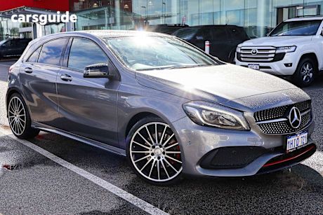 Grey 2016 Mercedes-Benz A-CLASS Hatch A250 SPORT 4WD