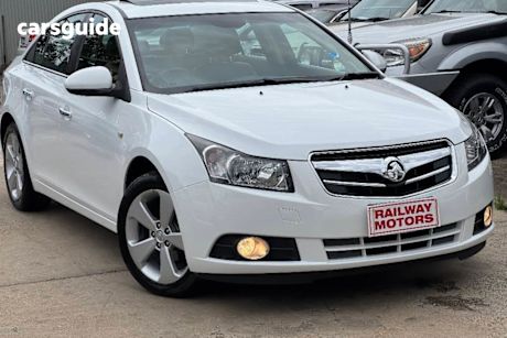 White 2011 Holden Cruze Sedan Cdx