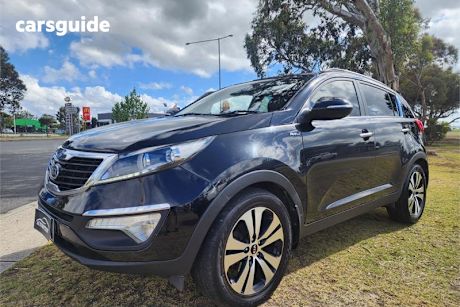 Black 2012 Kia Sportage Wagon Platinum (Awd)