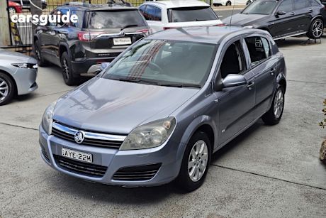 Silver 2006 Holden Astra Hatch CD F