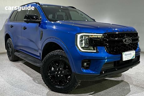 Blue 2023 Ford Everest SUV SPORT 4X4