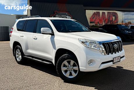 White 2016 Toyota Landcruiser Prado Wagon Gxl (4X4)