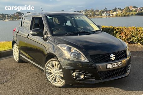 Black 2013 Suzuki Swift Hatch SPORT F