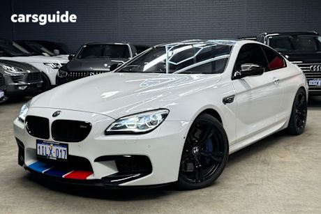 White 2016 BMW M6 Coupe