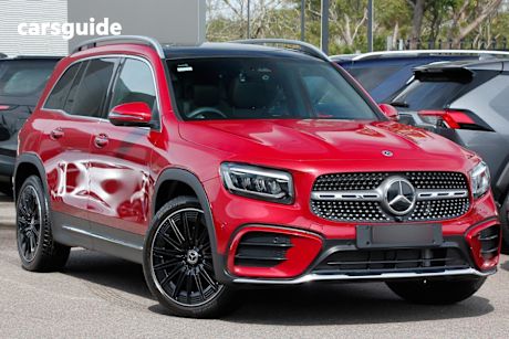 Red 2023 Mercedes-Benz GLB-Class SUV GLB250 4WD