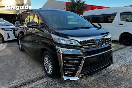 Black 2019 Toyota Alphard SUV G F PACKAGE