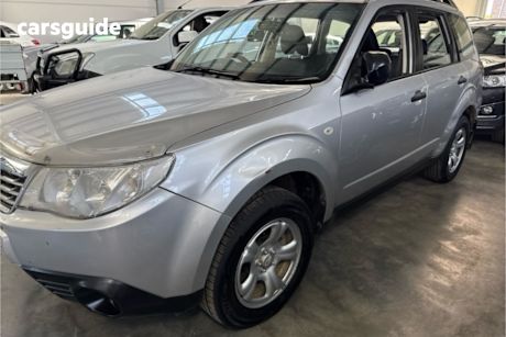 Silver 2008 Subaru Forester SUV X