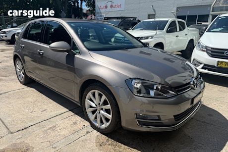 Grey 2016 Volkswagen Golf Hatch 110TSI HIGHLINE F