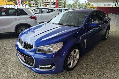 Blue 2015 Holden Commodore Sedan Sv6