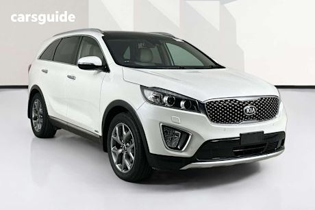 White 2016 Kia Sorento Wagon Platinum (4X4)