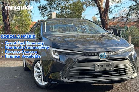 Black 2023 Toyota Corolla Sedan Ascent Sport Hybrid