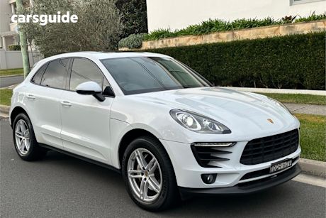 White 2017 Porsche Macan SUV S DIESEL 4WD