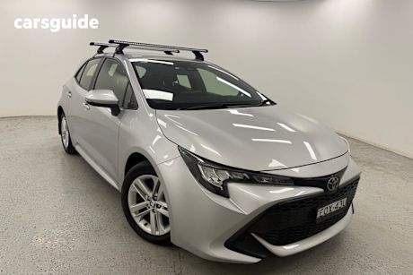 Silver 2021 Toyota Corolla Hatch ASCENT SPORT F