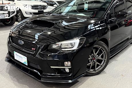Black 2014 Subaru WRX Sedan Sti Premium