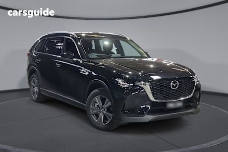 Black 2025 Mazda CX-80 SUV G40E PURE 4X4