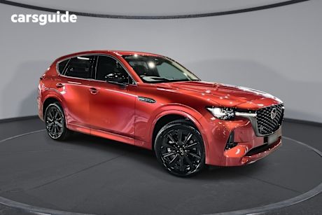 Red 2025 Mazda CX-60 SUV P50E GT 4X4