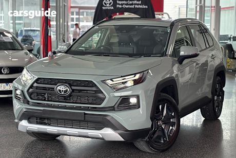 Grey 2025 Toyota RAV4 SUV EDGE 4X4