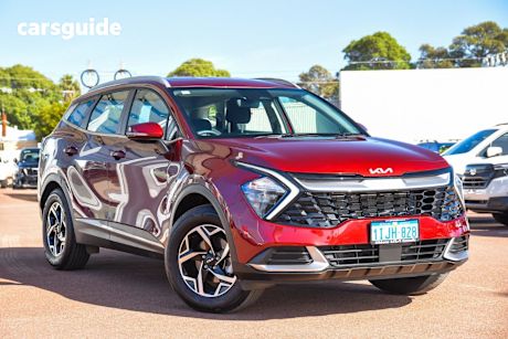 Red 2024 Kia Sportage SUV S F