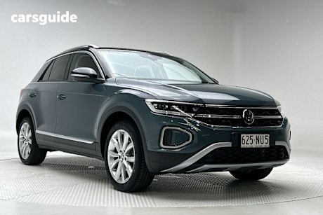 Blue 2022 Volkswagen T-ROC SUV 110TSI STYLE F