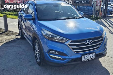 Blue 2017 Hyundai Tucson Wagon Active X (Fwd)