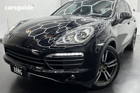 Black 2012 Porsche Cayenne Wagon S