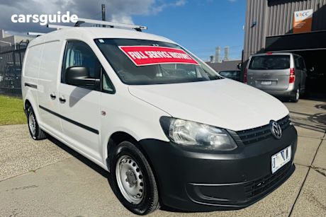 White 2011 Volkswagen Caddy Van Maxi Tsi175