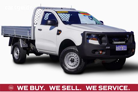 White 2019 Ford Ranger Ute Tray XL 4X4