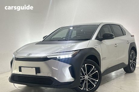 Silver 2023 Toyota BZ4X SUV F