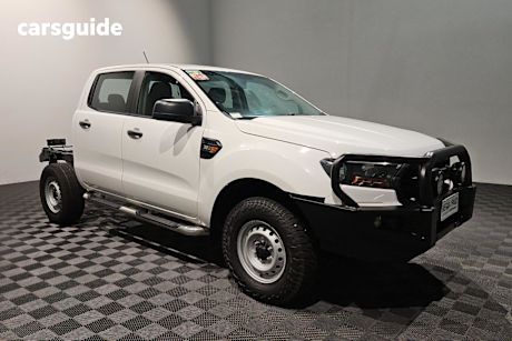White 2019 Ford Ranger Double Cab Chassis Xl 3.2 (4X4)