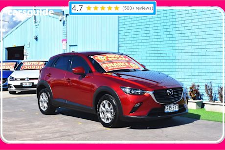 Red 2019 Mazda CX-3 SUV MAXX SPORT F