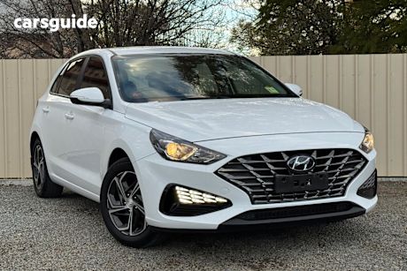 White 2021 Hyundai I30 Hatch F