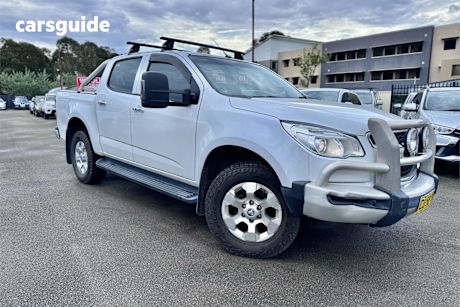 White 2015 Holden Colorado Crew Cab Pickup Ltz (4X4)