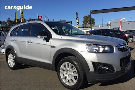 Silver 2015 Holden Captiva Wagon 7 Ls Active (Fwd)