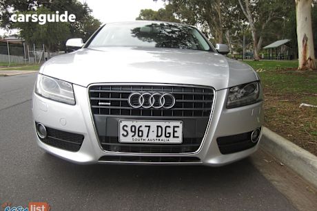 Silver 2010 Audi A5 Hatch 8T