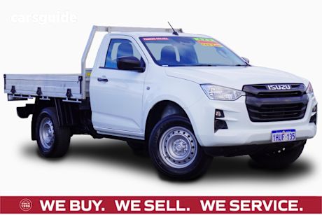 White 2023 Isuzu D-MAX Ute Tray SX HIGH RIDE R