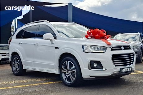 White 2016 Holden Captiva SUV LTZ 4X4