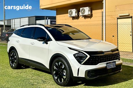 White 2022 Kia Sportage Wagon Gt-Line (Awd)