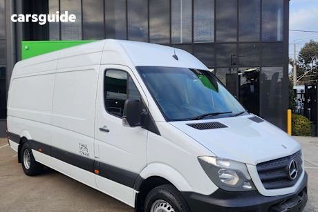 White 2015 Mercedes-Benz Sprinter Commercial 416CDI R