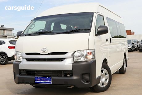 White 2017 Toyota HiAce OtherCar COMMUTER R