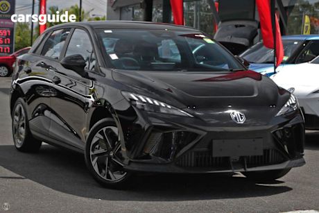 Black 2025 MG MG4 Hatch EXCITE 51 125KW R
