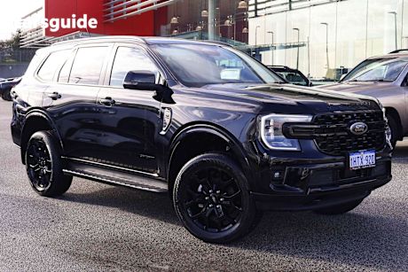 Black 2023 Ford Everest SUV SPORT 4X4