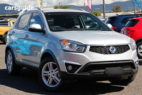 Silver 2014 Ssangyong Korando SUV SX 4X4