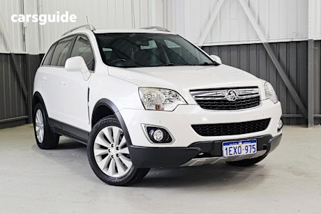 White 2015 Holden Captiva Wagon 5 Lt (Fwd)