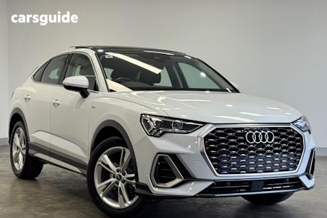 White 2023 Audi Q3 SUV 35 TFSI S LINE F